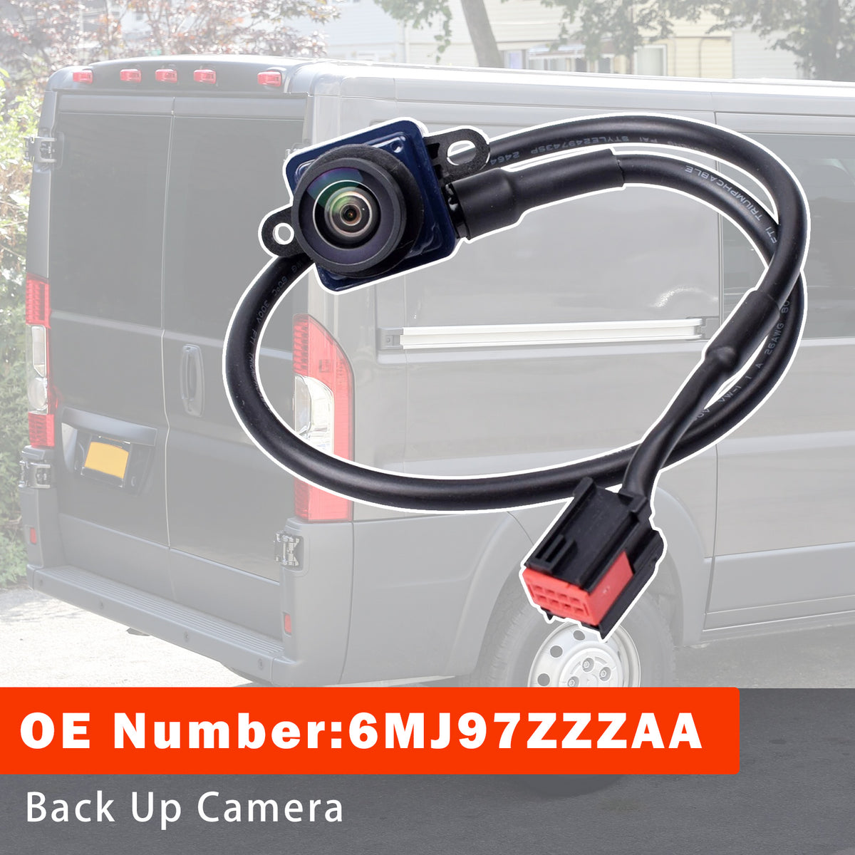 Back Up Camera 6MJ97ZZZAA for Ram ProMaster 1500 2500 3500 2014-2021