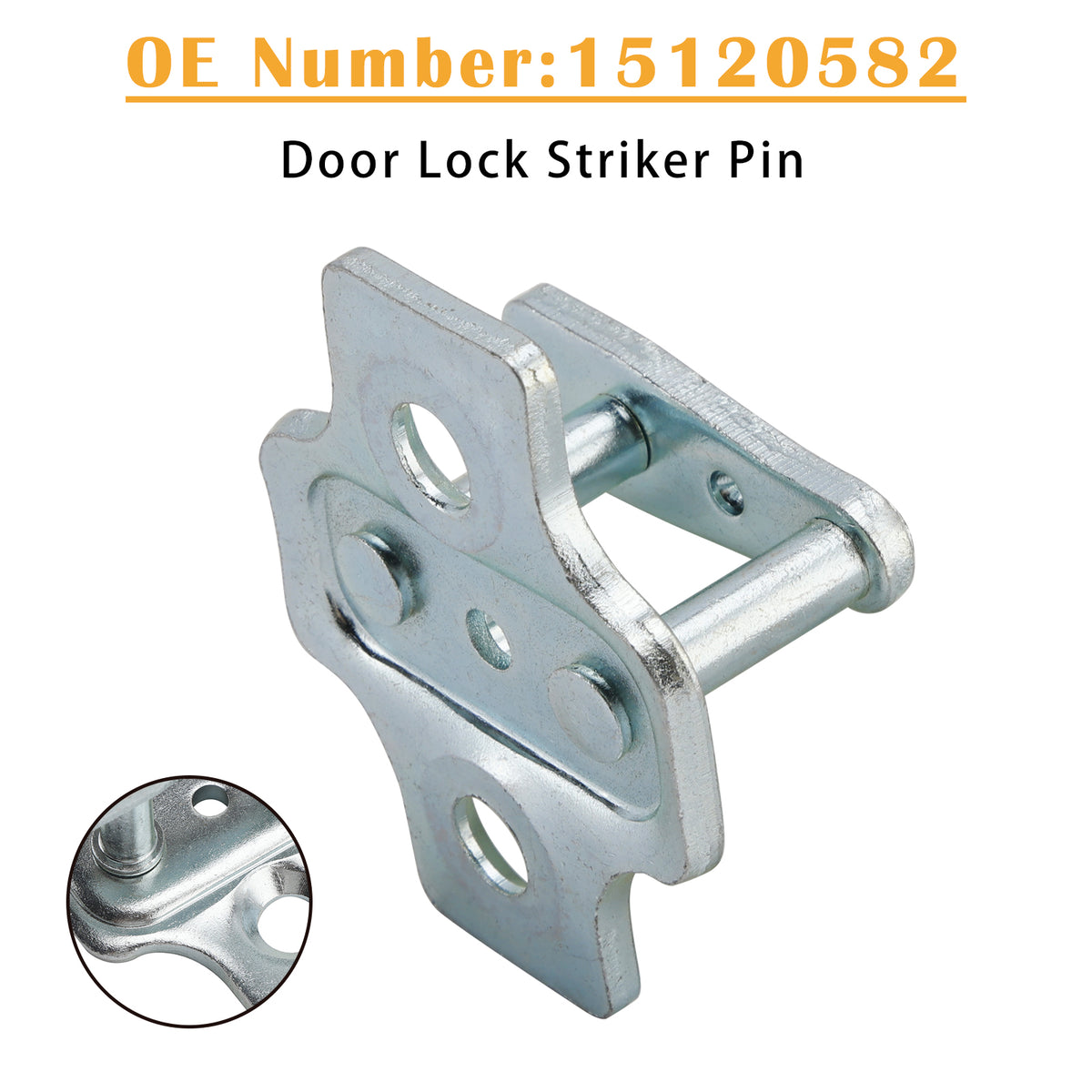 Door Lock Striker Pin 15120582 For GM 01-2007 Sierra Silverado