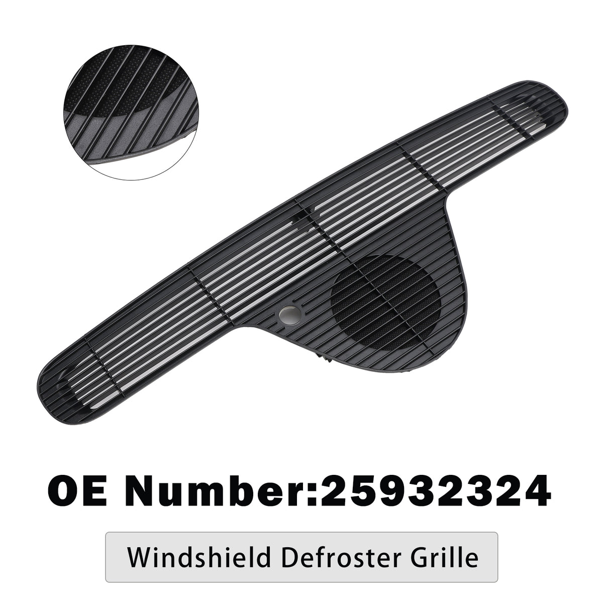 Windshield Defroster Grille 25932324 For Chevy Corvette 2005-2013