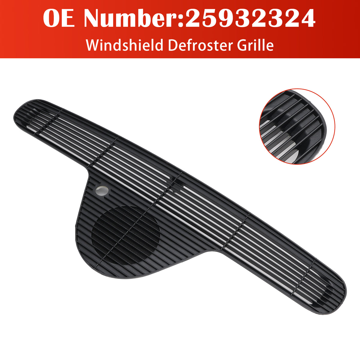 Windshield Defroster Grille 25932324 For Chevy Corvette 2005-2013