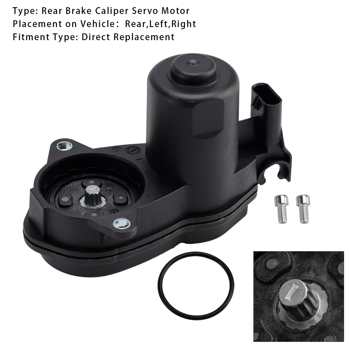 Rear Brake Caliper Servo Motor For BENZ W166 X166 GLE350 ML350 GL450 1669065401
