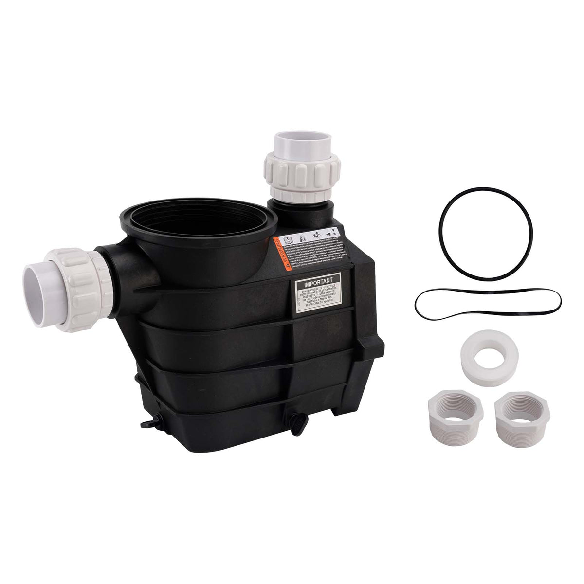 Threaded Style Pump Housing and Strainer SPX3120AAZ  with Drain Plugs fit for Hayward Super II 2 Pump SP3000 SP3000X Series