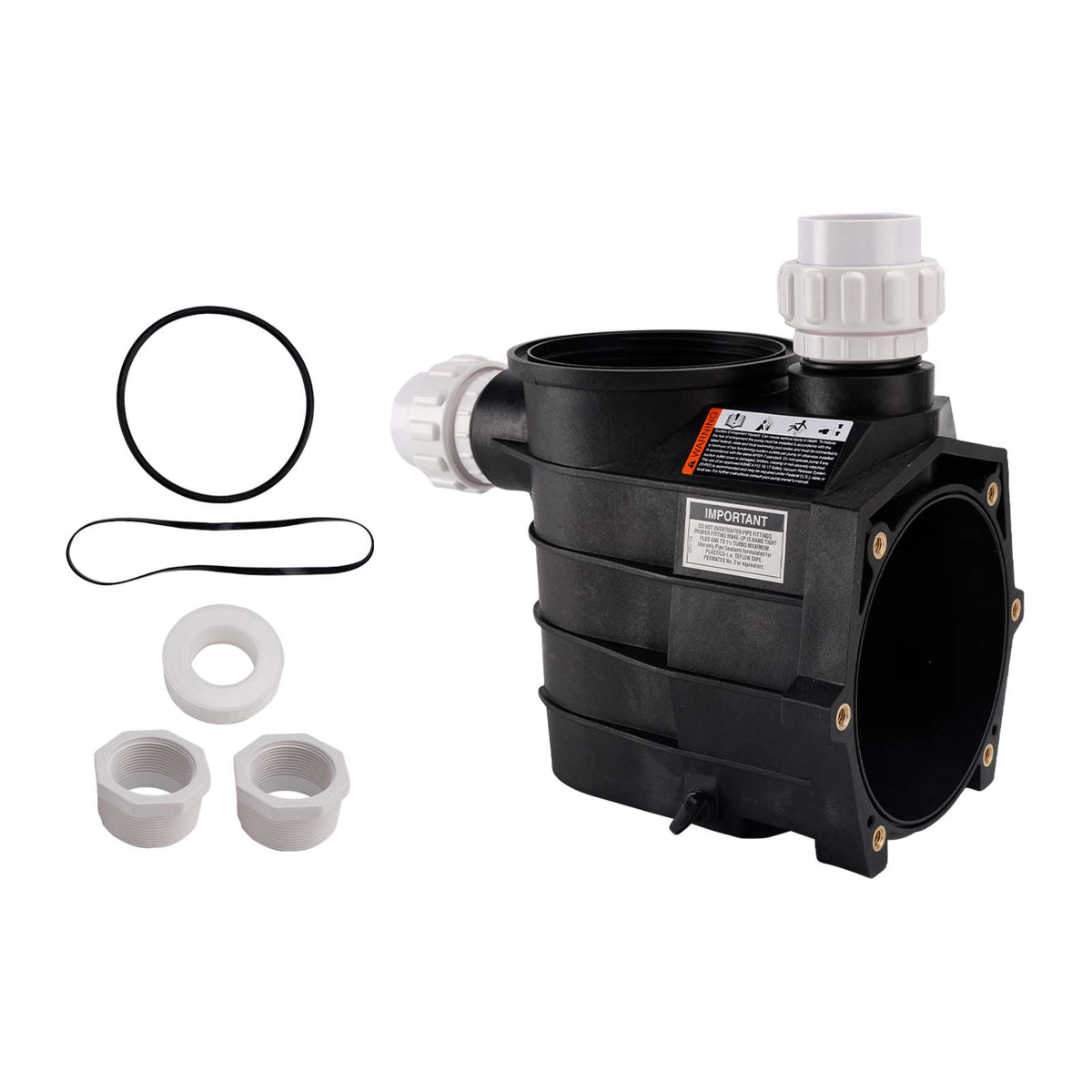 Threaded Style Pump Housing and Strainer SPX3120AAZ  with Drain Plugs fit for Hayward Super II 2 Pump SP3000 SP3000X Series