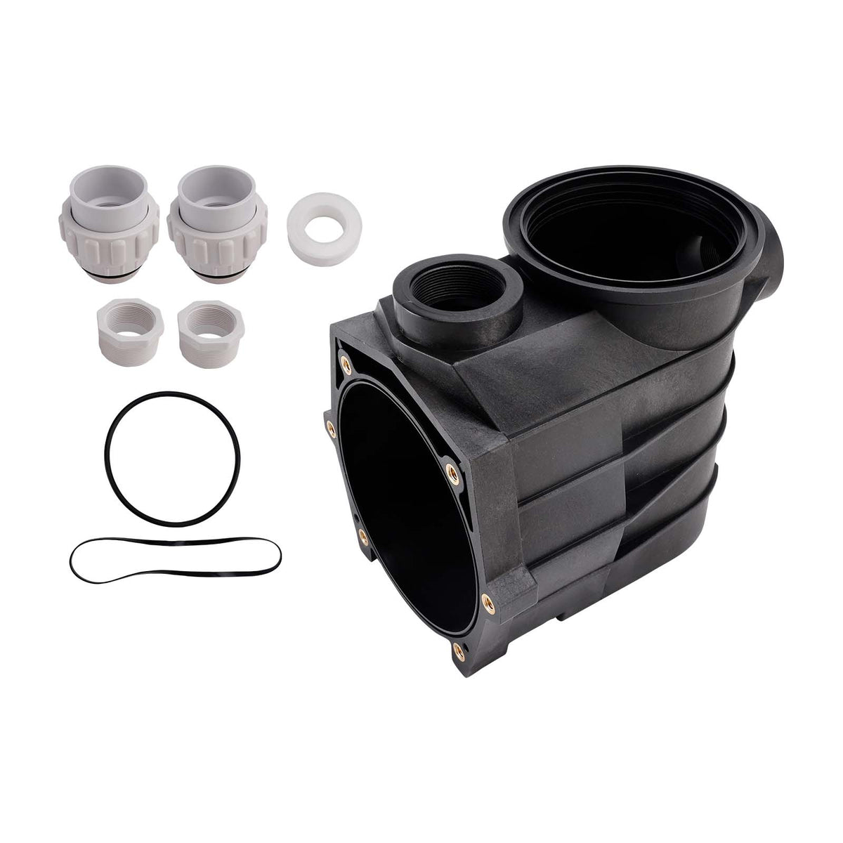 Threaded Style Pump Housing and Strainer SPX3120AAZ  with Drain Plugs fit for Hayward Super II 2 Pump SP3000 SP3000X Series