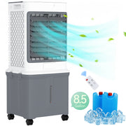 Portable 8.5 Gal Evaporative Air Conditioner 3-IN-1 Evaporative Cooler w/ Remote Control Fan & Humidifier
