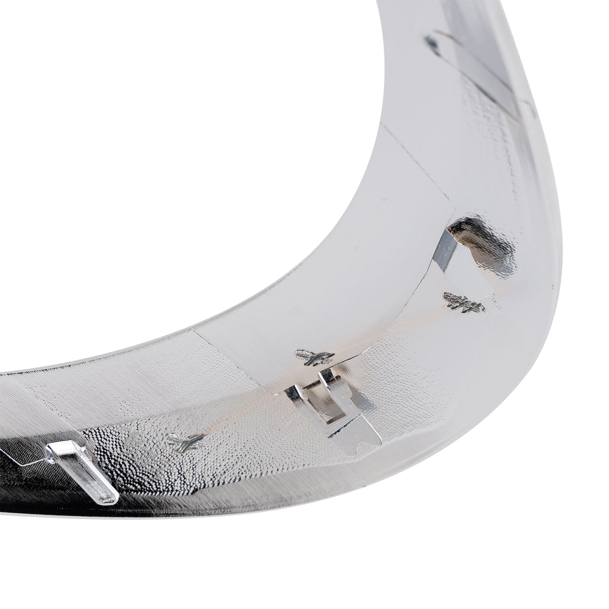 Left+Right Rear Taillight Lamp Trim Ring For Fiat 500L 2014-2020 Chrome