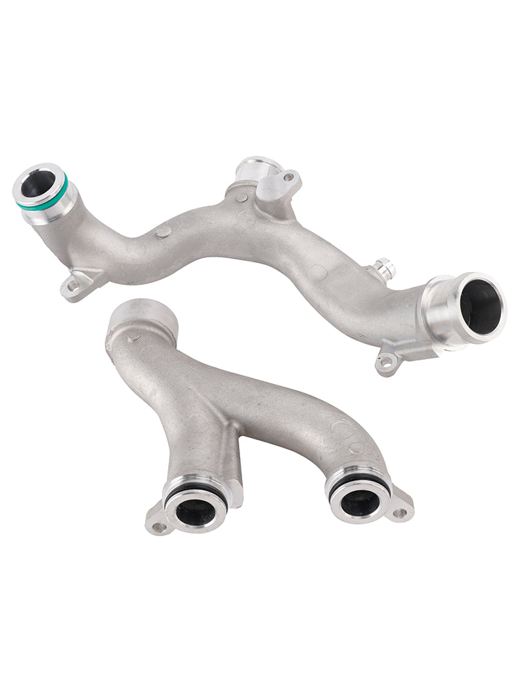 2PCS Coolant Crossover Pipe LR186917 LR186859 For Land Rover LR4 V2 3.0 5.0