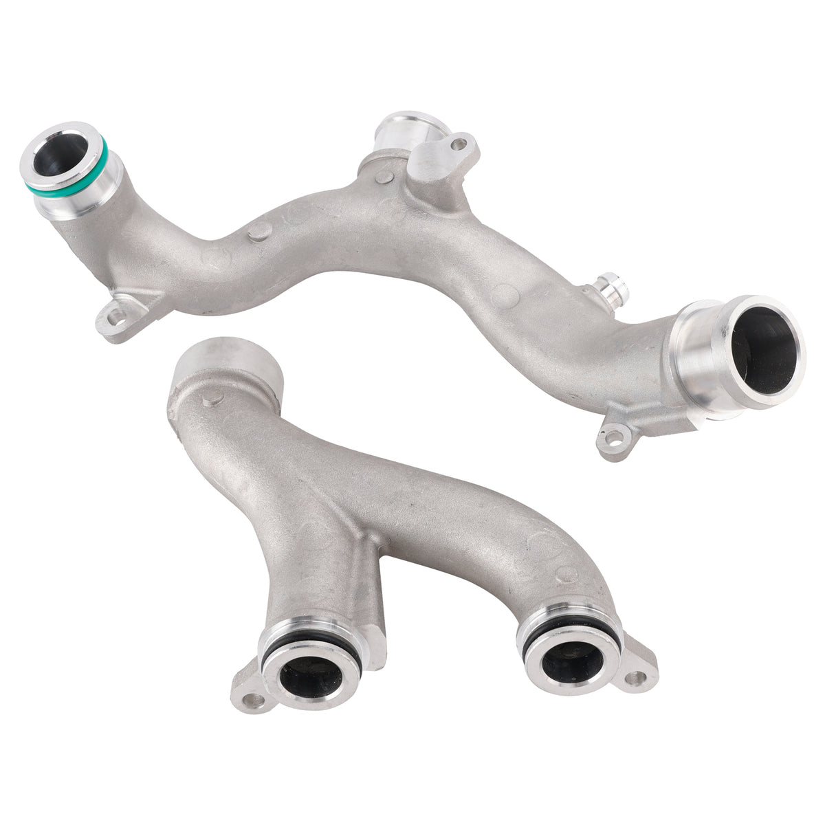2PCS Coolant Crossover Pipe LR186917 LR186859 For Land Rover LR4 V2 3.0 5.0