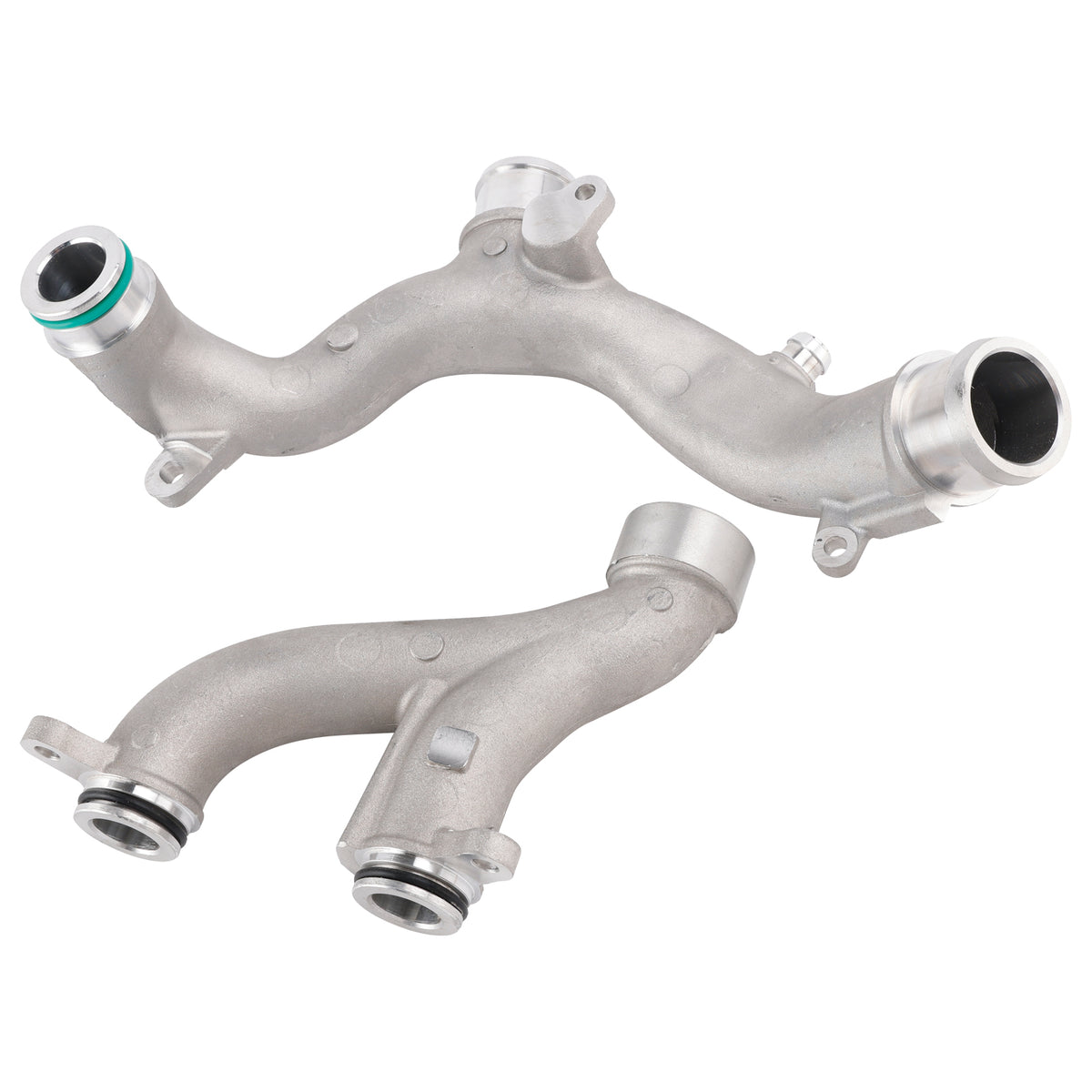 2PCS Coolant Crossover Pipe LR186917 LR186859 For Land Rover LR4 V2 3.0 5.0
