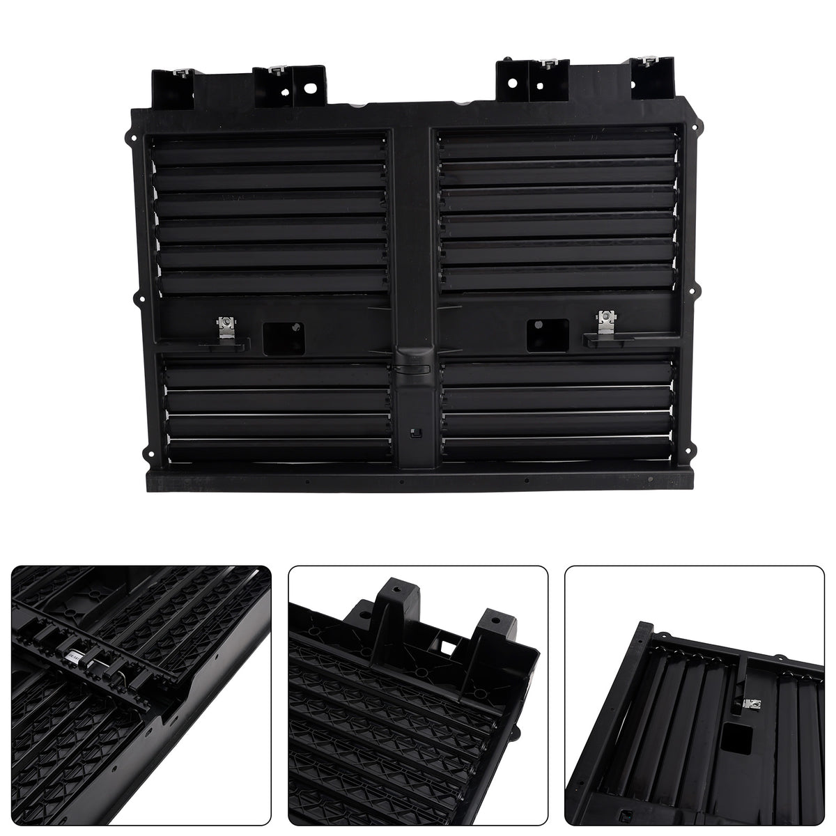 Front Radiator Shutter Assembly 68425775AC Fit Jeep Wagoneer 2022-2025 W/motor