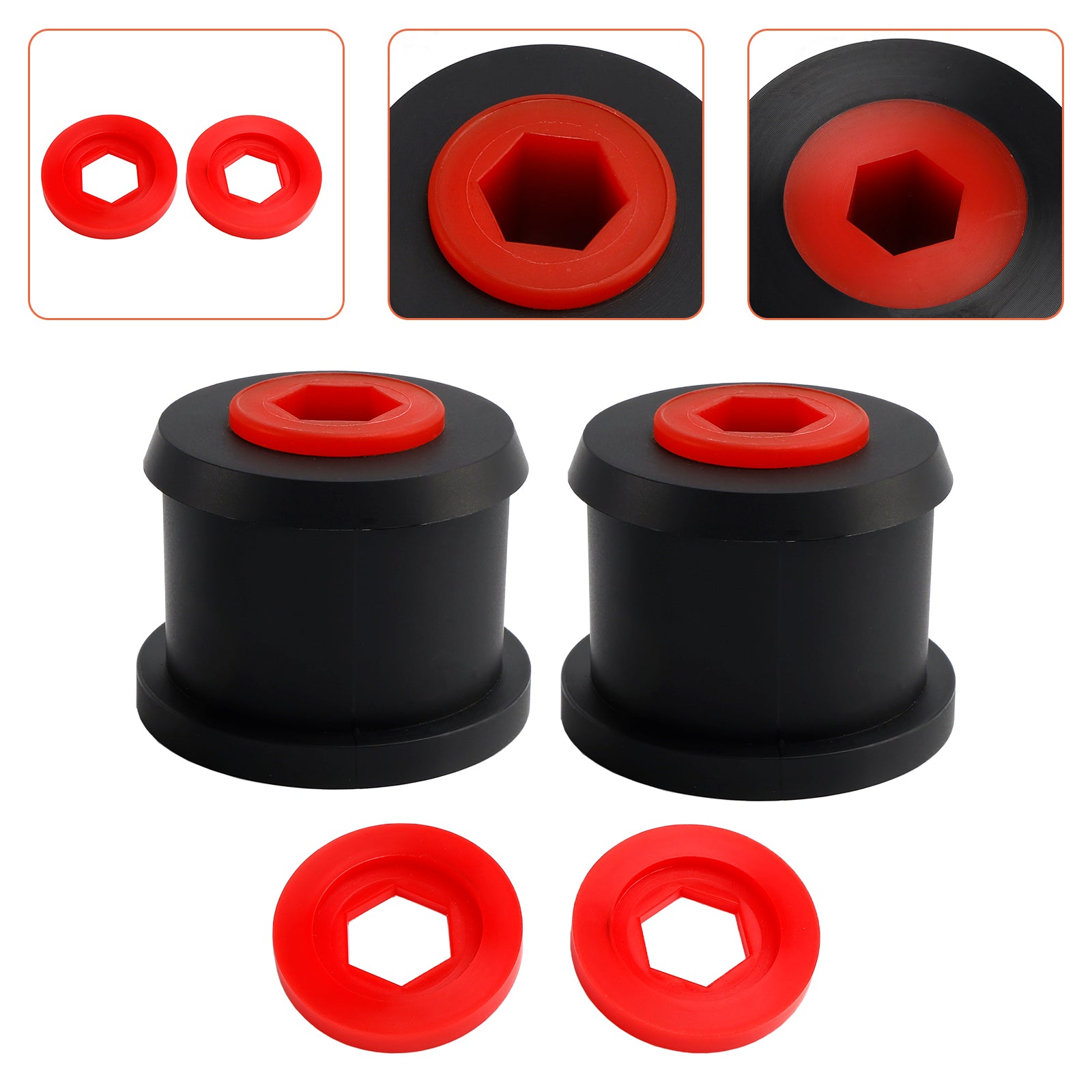 Poly Front Lower Control Arm Wishbone Bush Kit For BMW Mini Cooper S 2000-2006