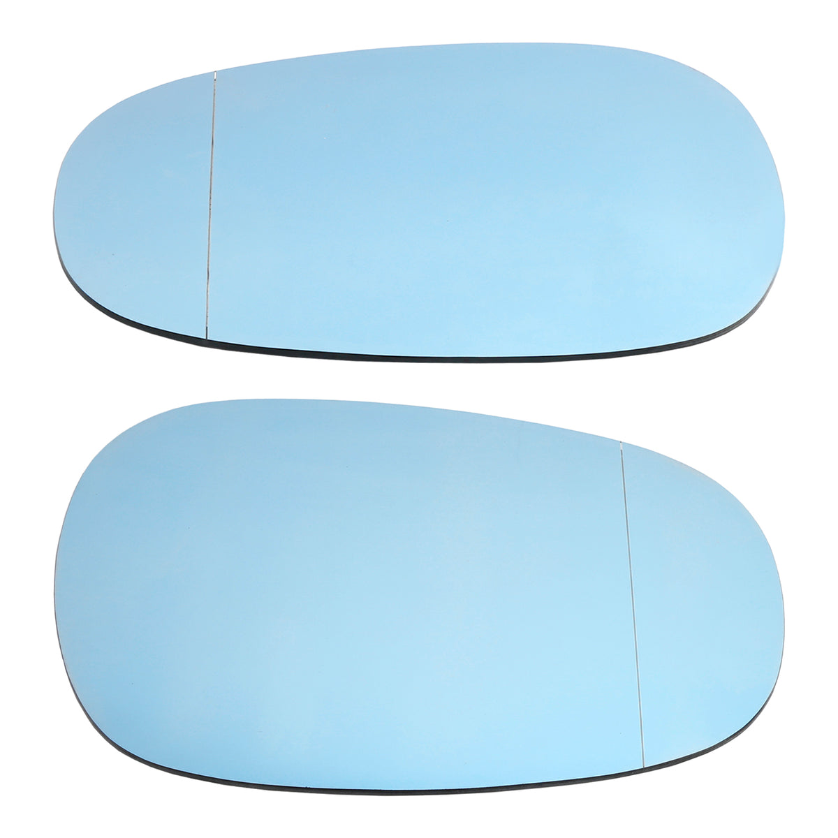 2009-2012 3 Series E90 2Pcs Wing Mirror Glass Blue Left & Right 51167158310 51167158309 Generic