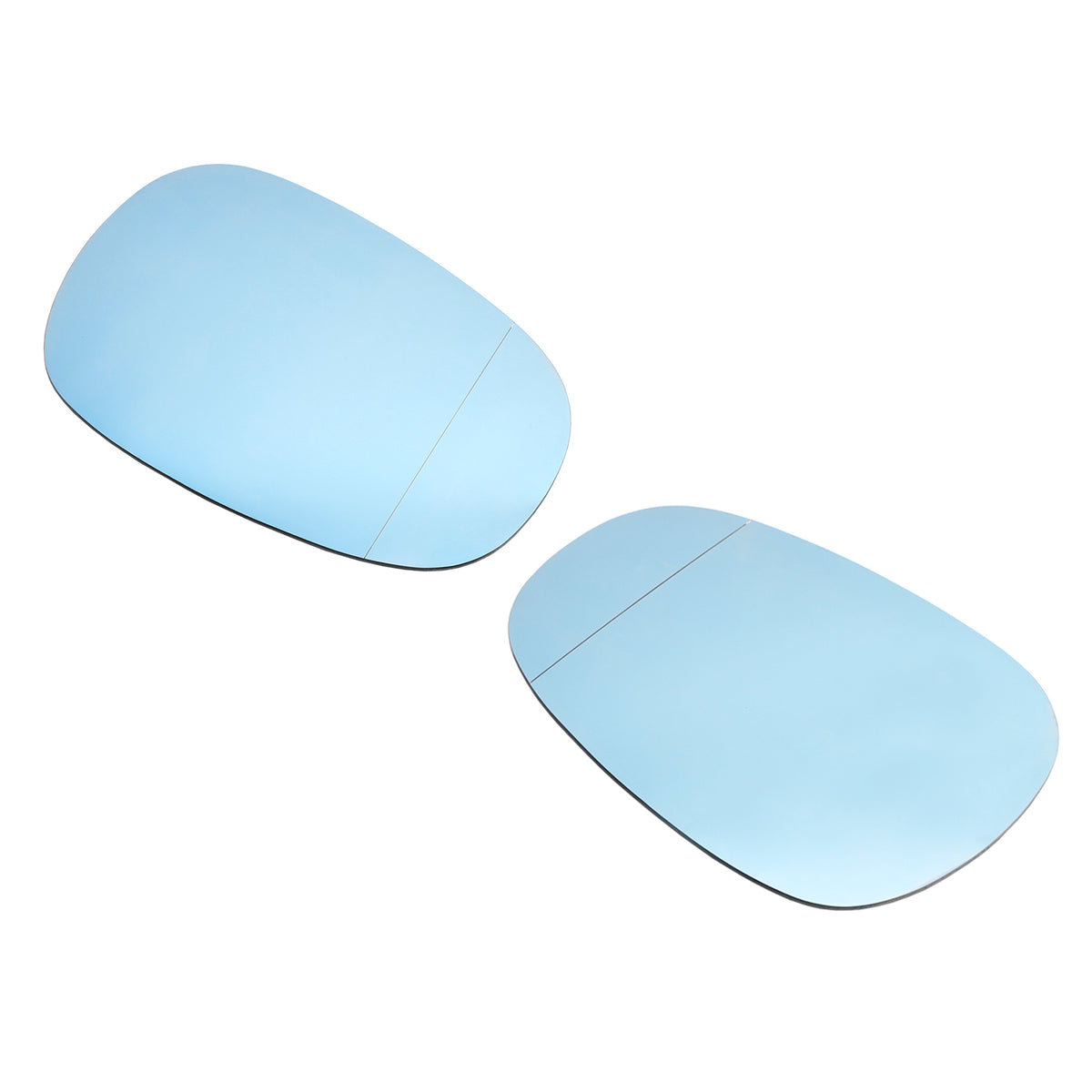 2009-2012 3 Series E93 2Pcs Wing Mirror Glass Blue Left & Right 51167158310 51167158309 Generic