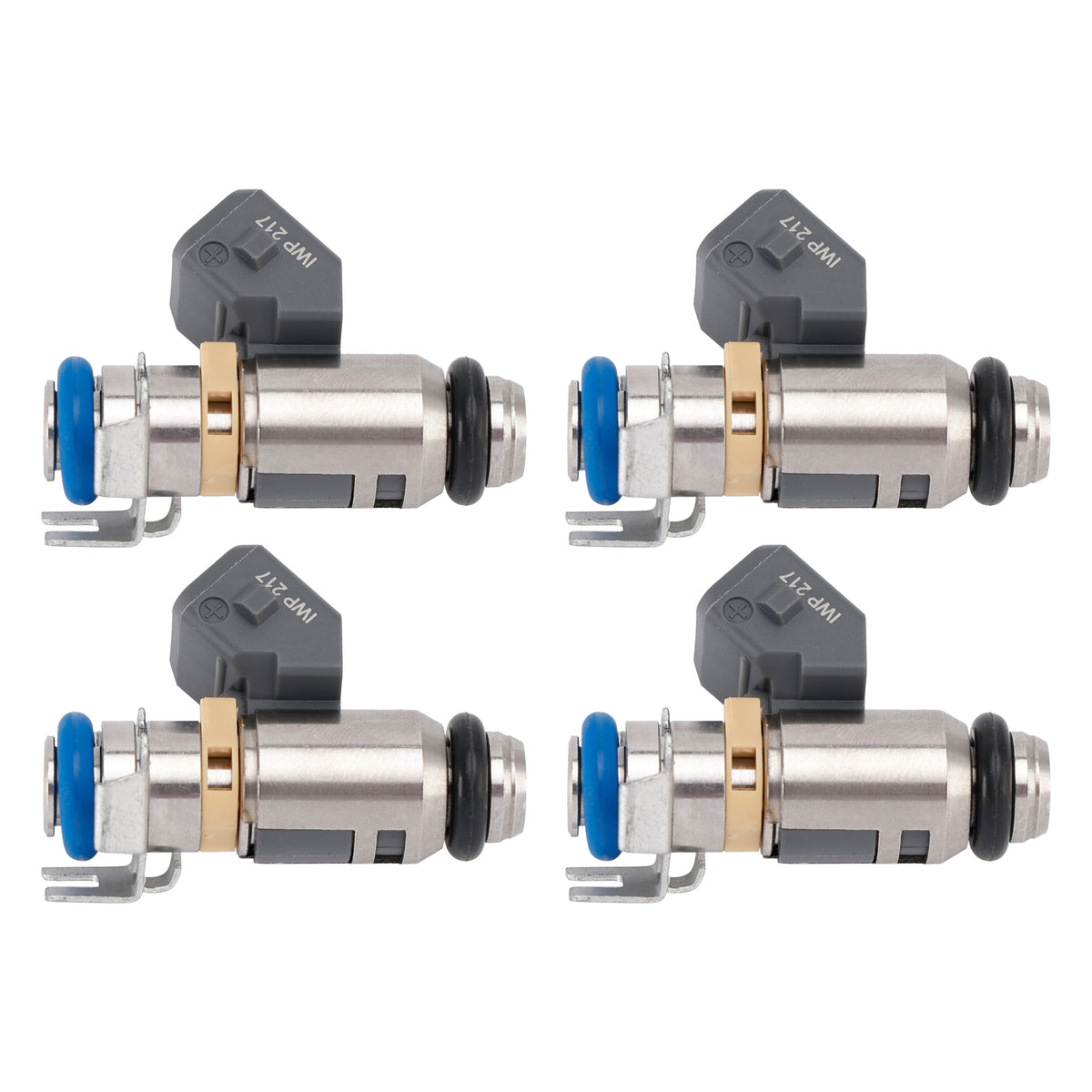 2008 Renault Kangoo Rapid (FW0/1_) 1.6 16V LPG (FW03, FW09, FW0W) 4Pcs Fuel Injector 8201036397 805010089002 Generic