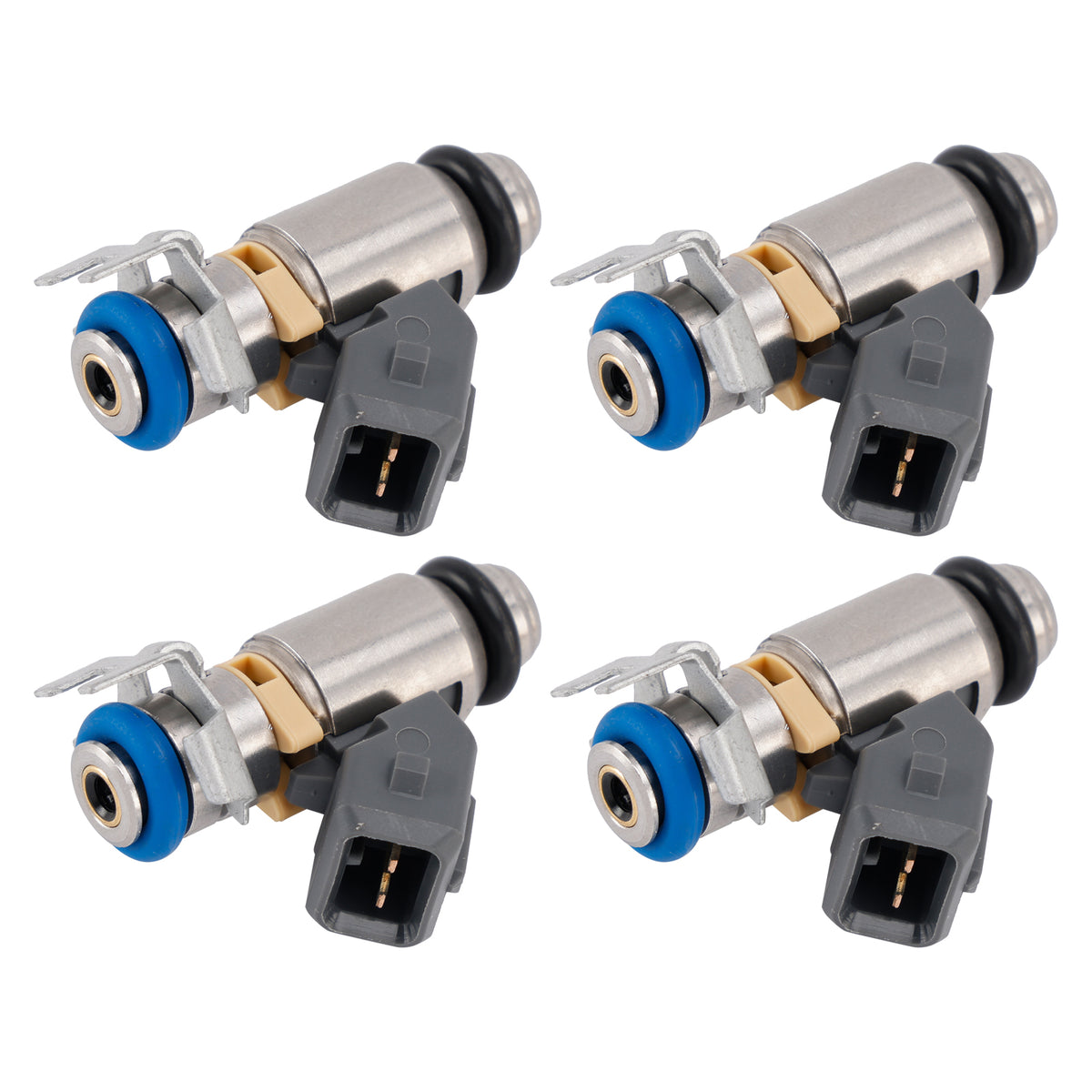 2008 Renault Kangoo Rapid (FW0/1_) 1.6 16V LPG (FW03, FW09, FW0W) 4Pcs Fuel Injector 8201036397 805010089002 Generic