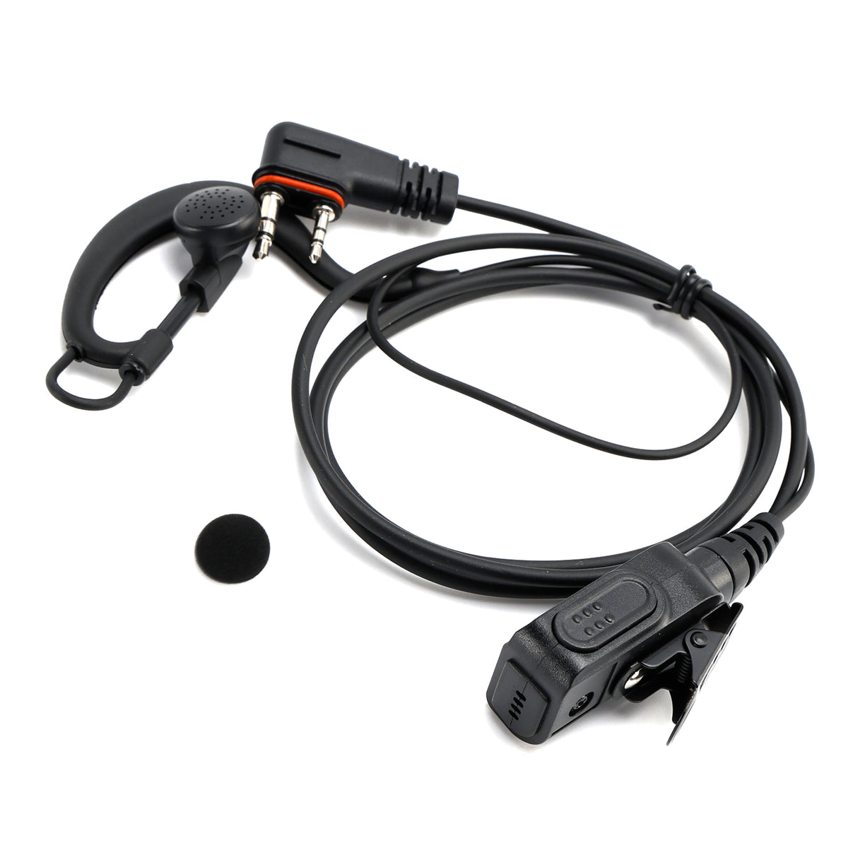 ICOM A24/25-020 Earhook Headset For ICOM A25CE A25N A24 Walkie-Talkie Radio