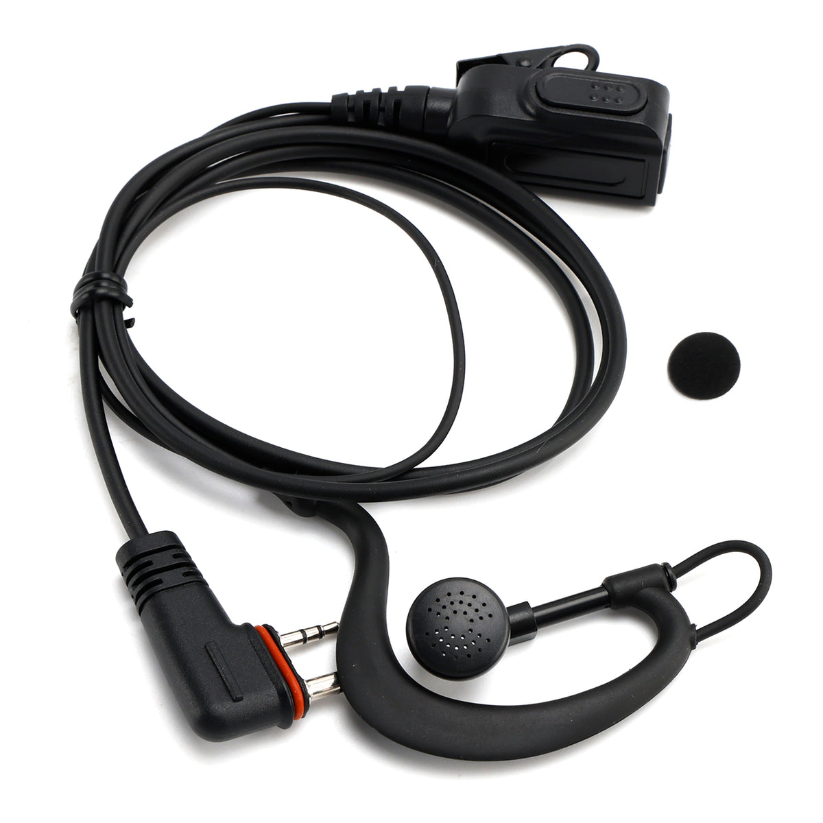 ICOM A24/25-020 Earhook Headset For ICOM A25CE A25N A24 Walkie-Talkie Radio