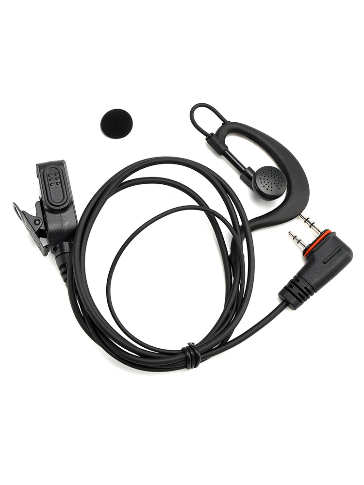 ICOM A24/25-020 Earhook Headset For ICOM A25CE A25N A24 Walkie-Talkie Radio