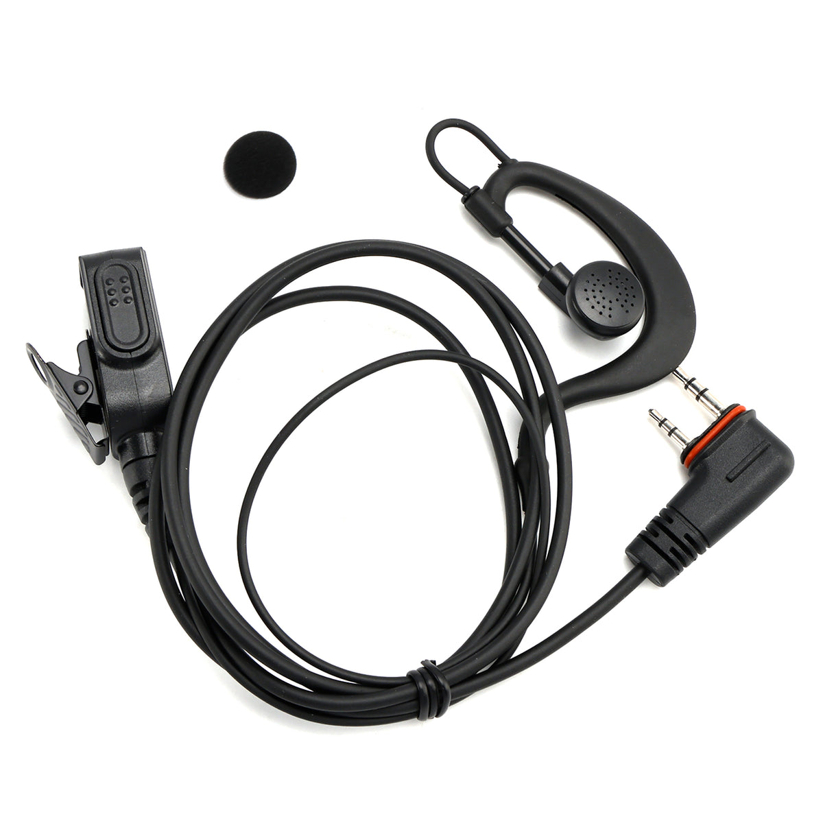 ICOM A24/25-020 Earhook Headset For ICOM A25CE A25N A24 Walkie-Talkie Radio