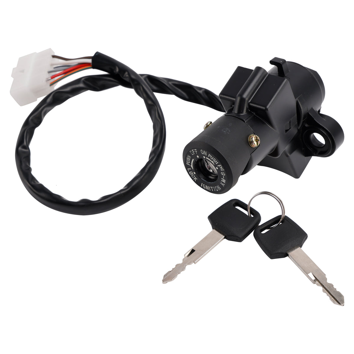 Ignition Key Switch 7-Wire For Kawasaki ZX 6 10 ZX6R ZX10R 2006-2012 27005-5137