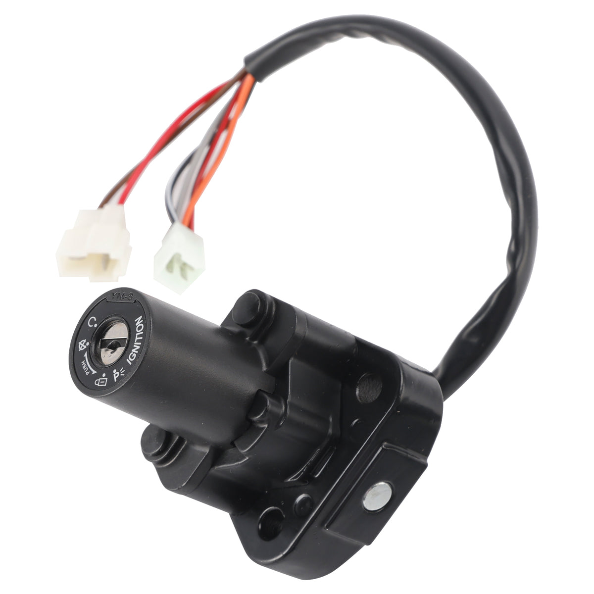 Ignition Key Switch Fuel Cap Helmet Lock Set For Yamaha XT500E XT600E 1996-2002