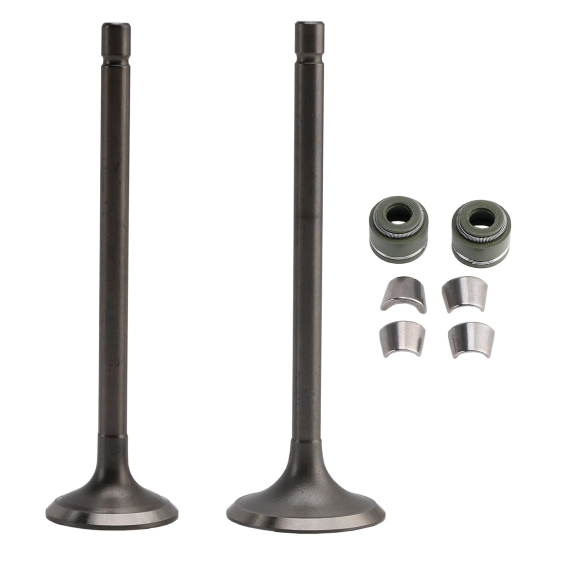 Intake Exhaust Valve Kit For CG 150cc Air Cooled ATV Quad Dirt Bike Pit Bike