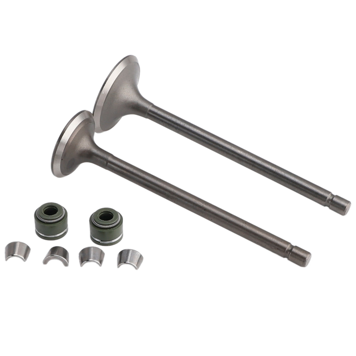Intake Exhaust Valve Kit For CG 150cc Air Cooled ATV Quad Dirt Bike Pit Bike