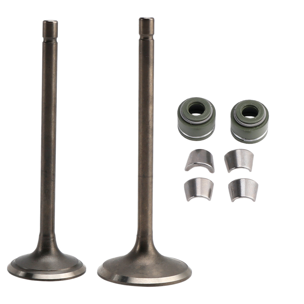 Intake Exhaust Valve Kit For LIFAN ZONGSHEN CG250 250cc Go Kart Dirt Bike ATV