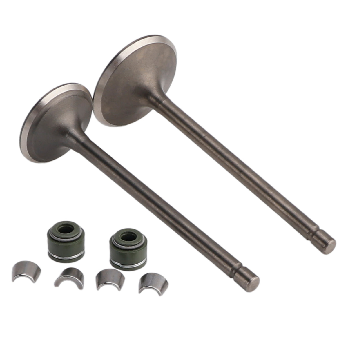 Intake Exhaust Valve Kit For LIFAN ZONGSHEN CG250 250cc Go Kart Dirt Bike ATV