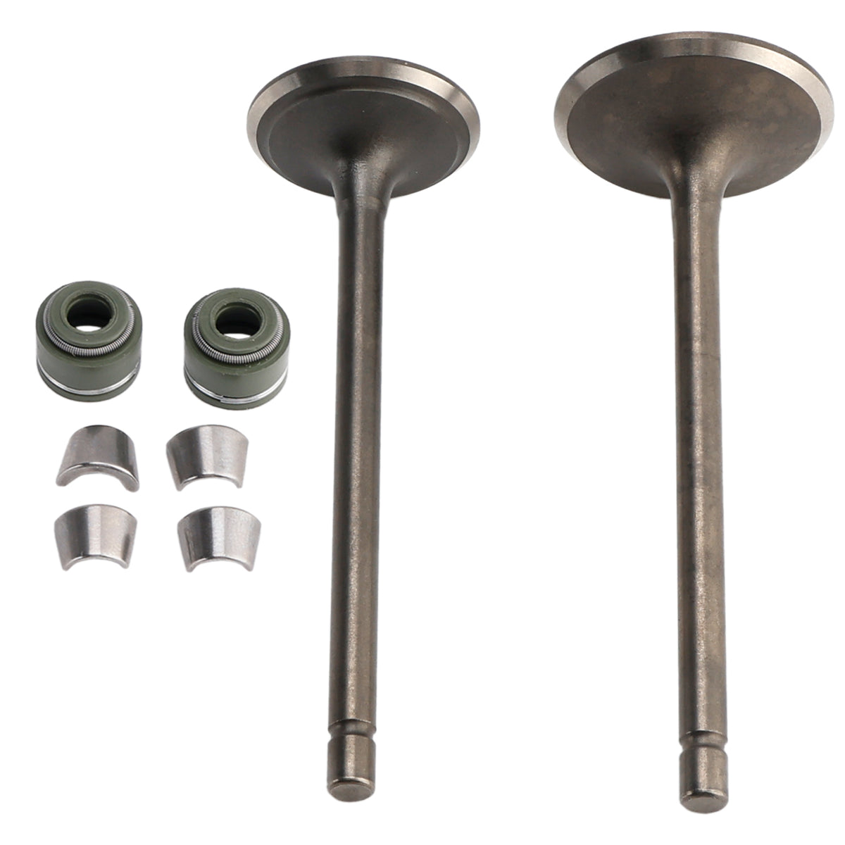 Intake Exhaust Valve Kit For LIFAN ZONGSHEN CG250 250cc Go Kart Dirt Bike ATV
