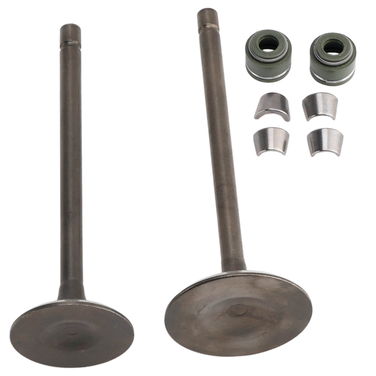 Intake Exhaust Valve Kit For LIFAN ZONGSHEN CG250 250cc Go Kart Dirt Bike ATV