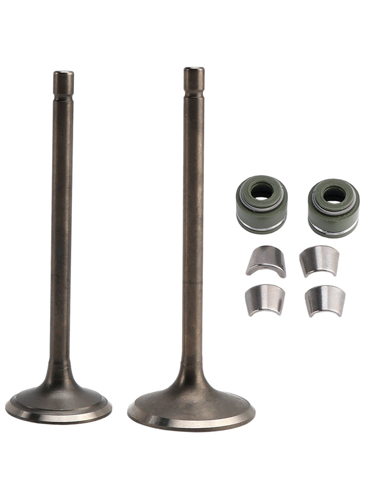 Intake Exhaust Valve Kit For LIFAN ZONGSHEN CG250 250cc Go Kart Dirt Bike ATV