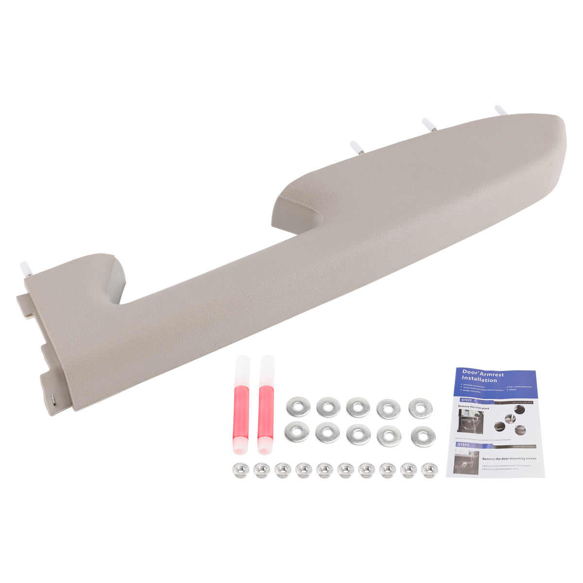 2010-2014 Sierra 2500 HD Front Right Armrest Repair Kit 22818471 Generic