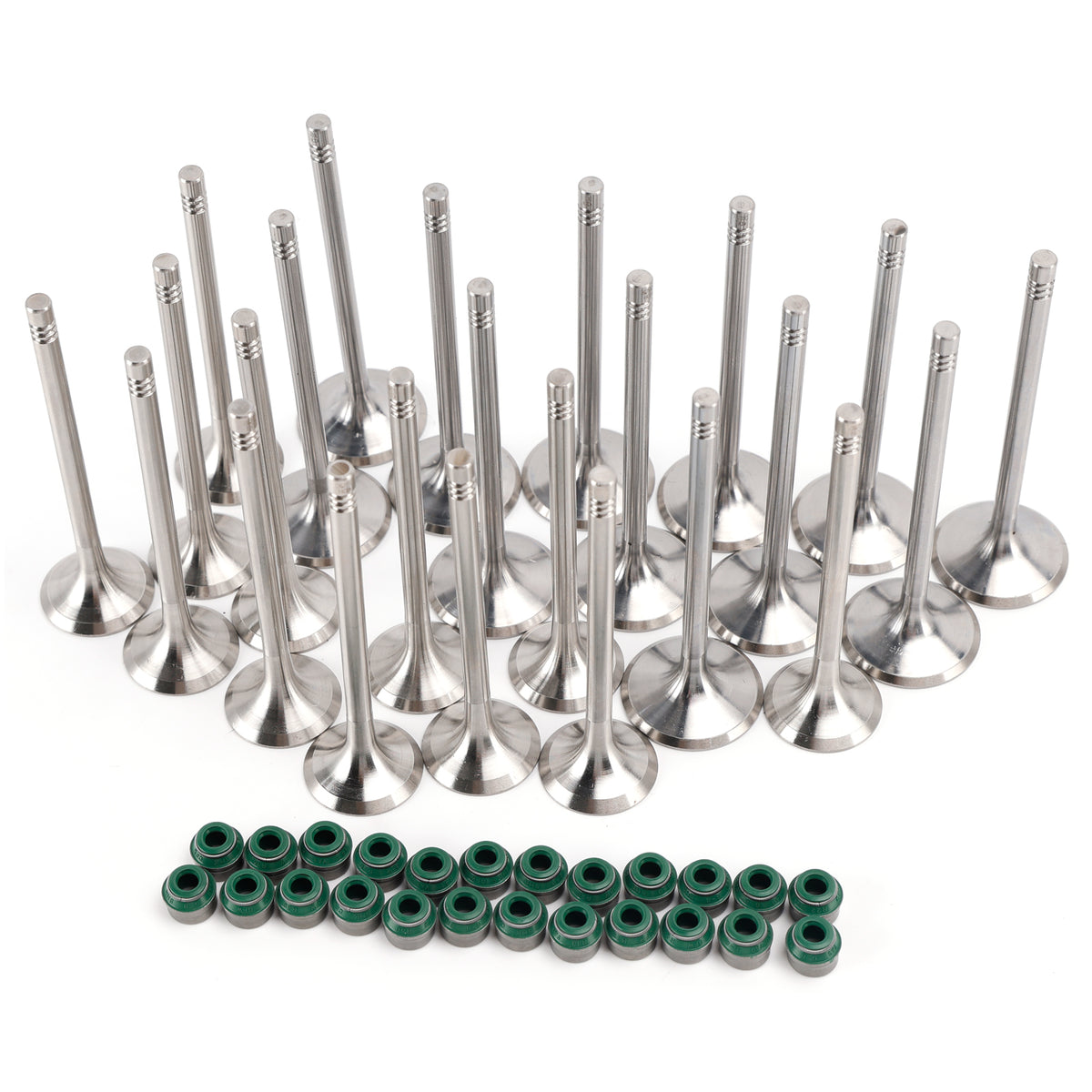 24X Intake+Exhaust Valve Set 06E109601E For Audi A4 A5 A6 A7 A8 Q5 Q7 3.0T