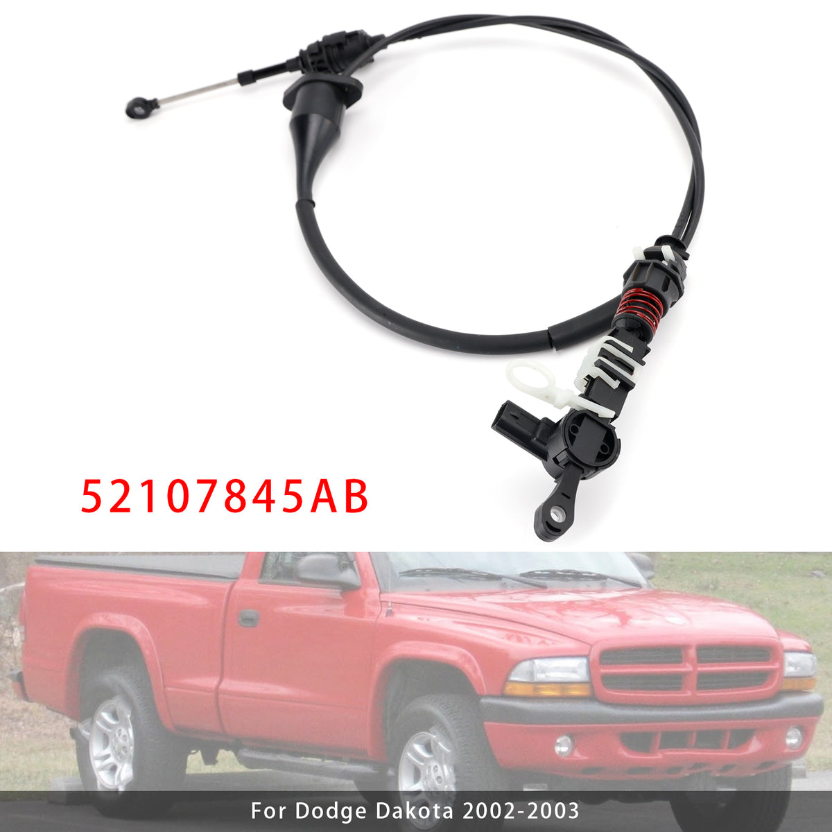 Auto Transmission Shift Control Cable 52107845AB For Dodge Durango 2002-2003