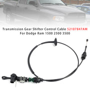 Transmission Gear Shifter Control Cable 52107847AM For Dodge Ram 1500 2500 3500
