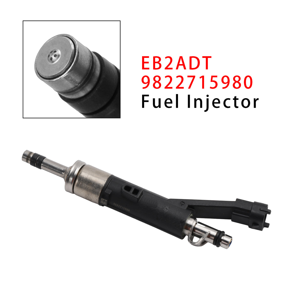1Pcs Fuel Injector For Citroen DS Peugeot Vauxhall 1.2 EB2ADT 9822715980