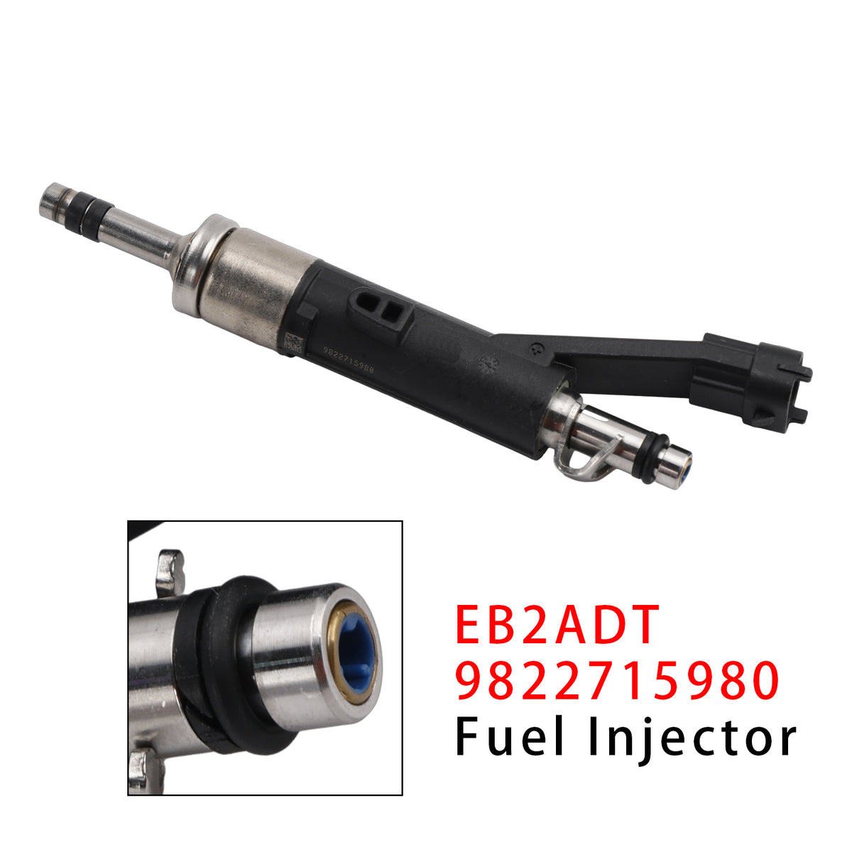 1Pcs Fuel Injector For Citroen DS Peugeot Vauxhall 1.2 EB2ADT 9822715980