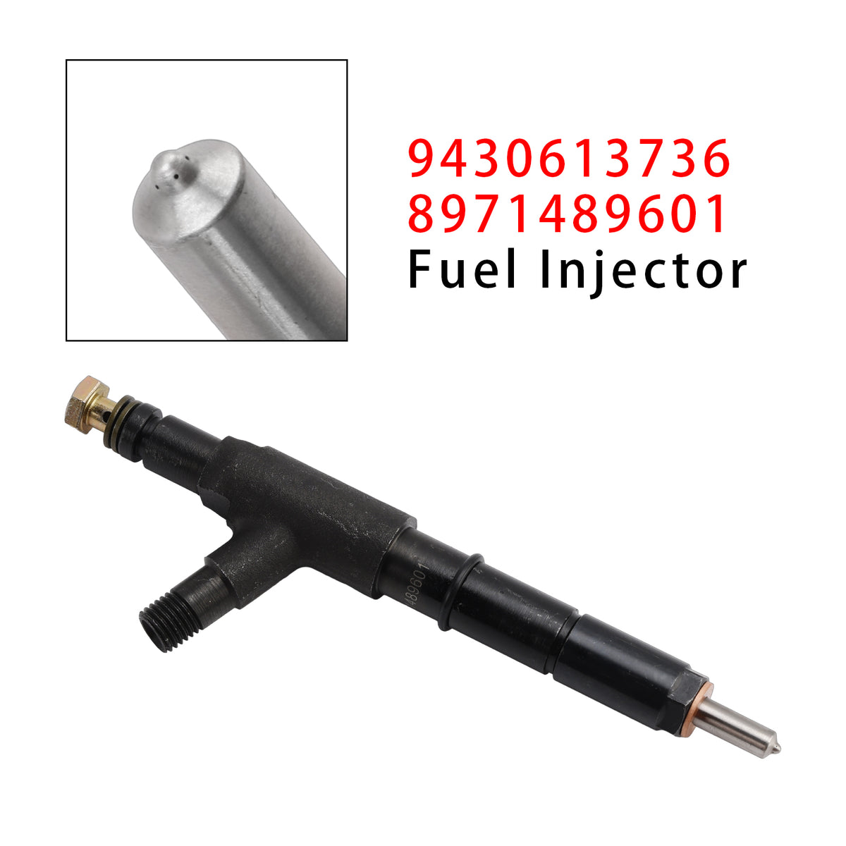 1Pcs Fuel Injector For Isuzu 4HE1 4.8L 4HG1T 4.6L NPR NQR 9430613736 8971489601