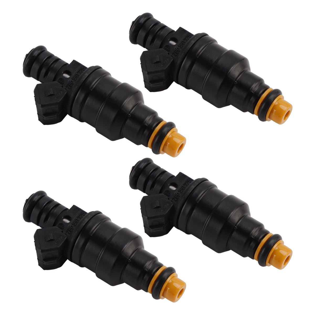 1982-1990 Peugeot 305 II (581M) 4Pcs Fuel Injector 0280150725 91538369 Generic