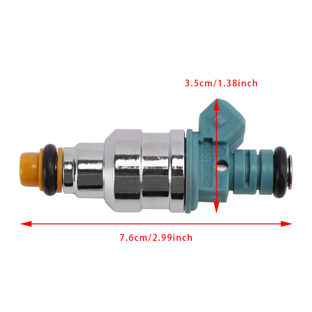 1Pcs Fuel Injector For Volkswagen Golf Cabriolet Jetta Fox 1.8L I4 0280150902