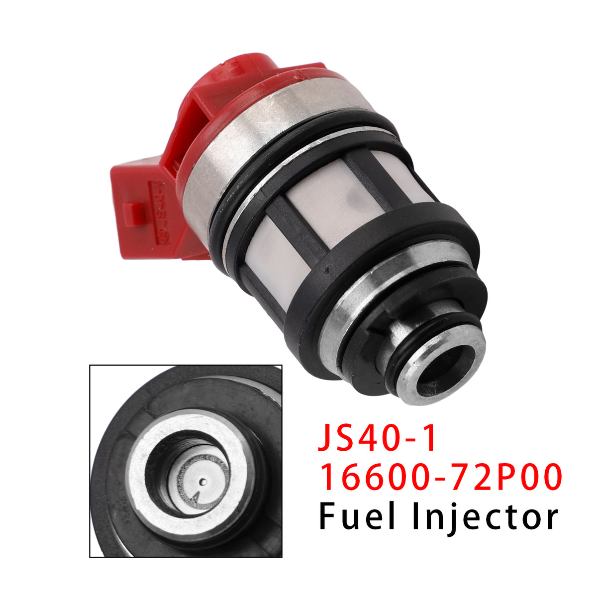 Nissan PICKUP SHORT BED XE 2.4L 4 Cyl.1995 1Pcs Fuel Injector 16600-72P00 JS40-1 Generic