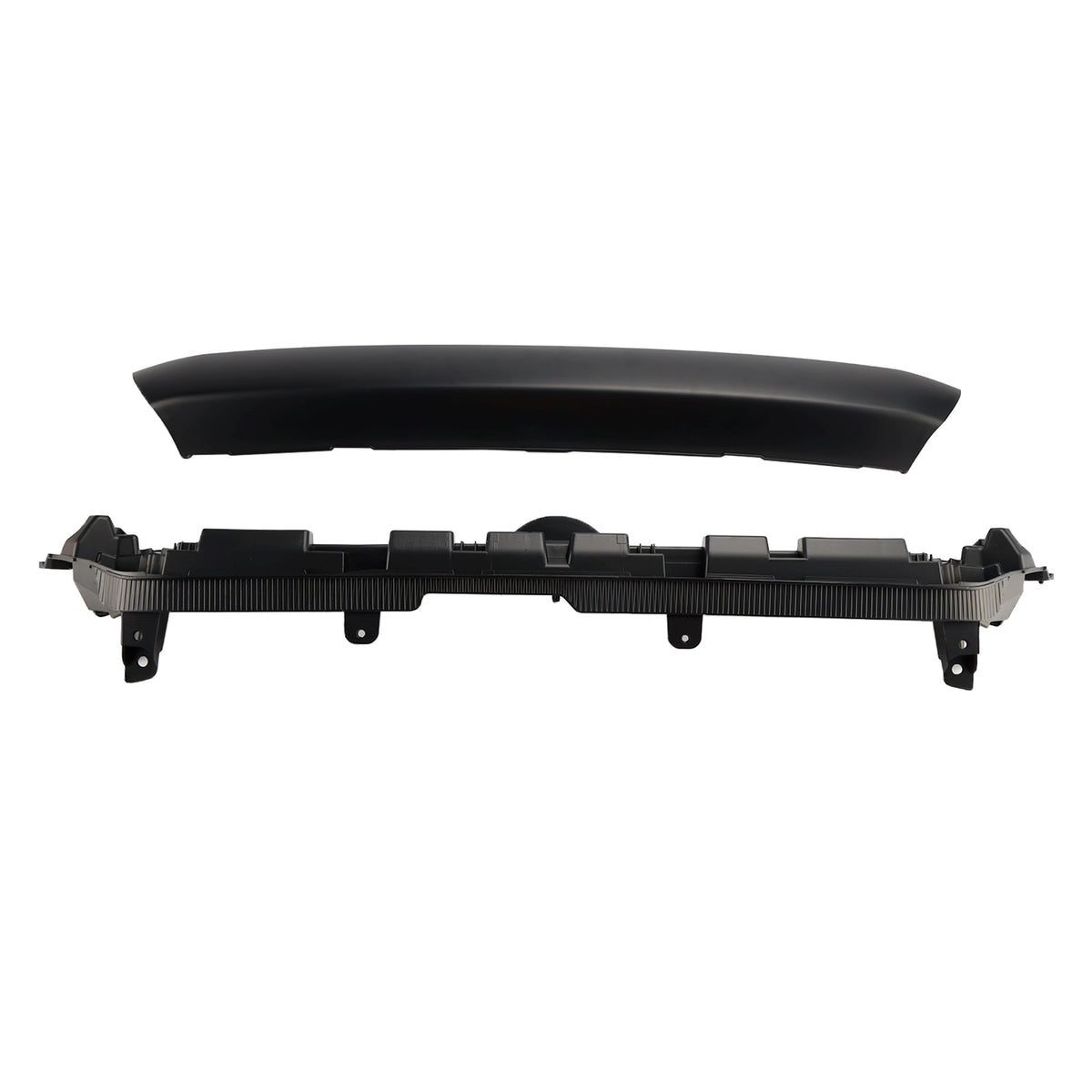 2 Piece Front Bumper Grille Grill Fit Toyota 4Runner TRD PRO 2020-2024 Black