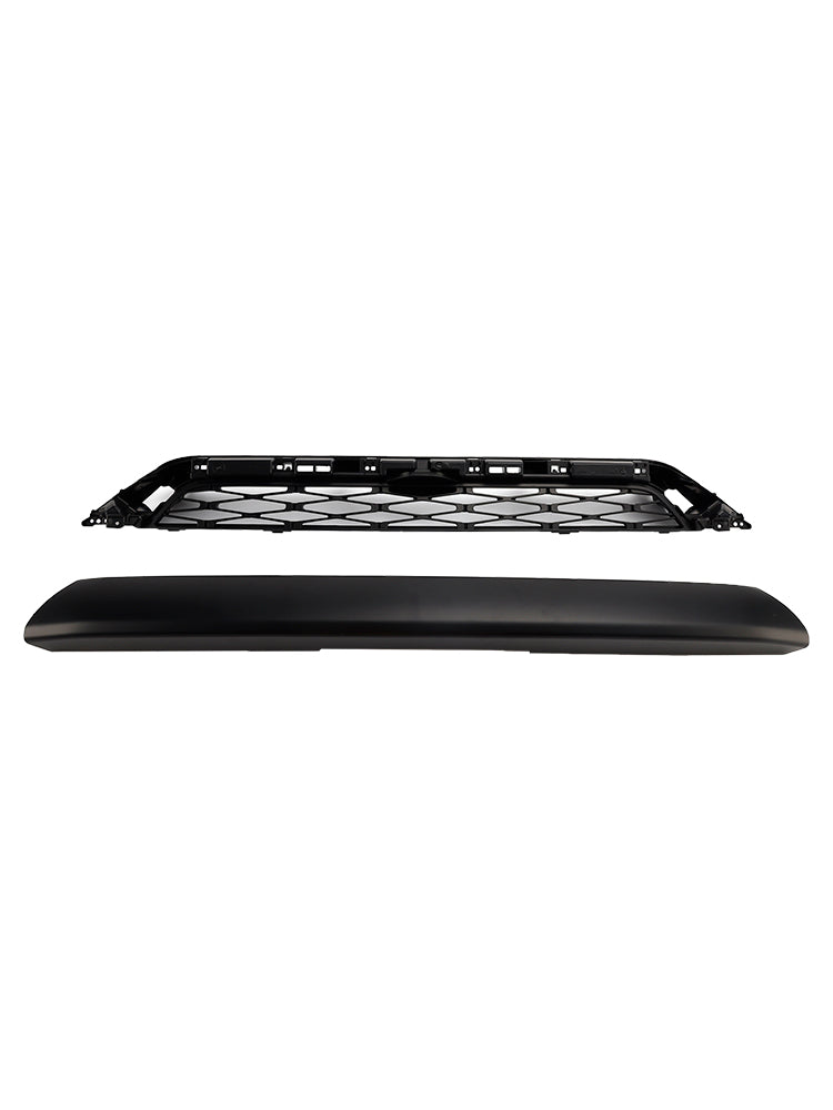 2 Piece Front Bumper Grille Grill Fit Toyota 4Runner TRD PRO 2020-2024 Black