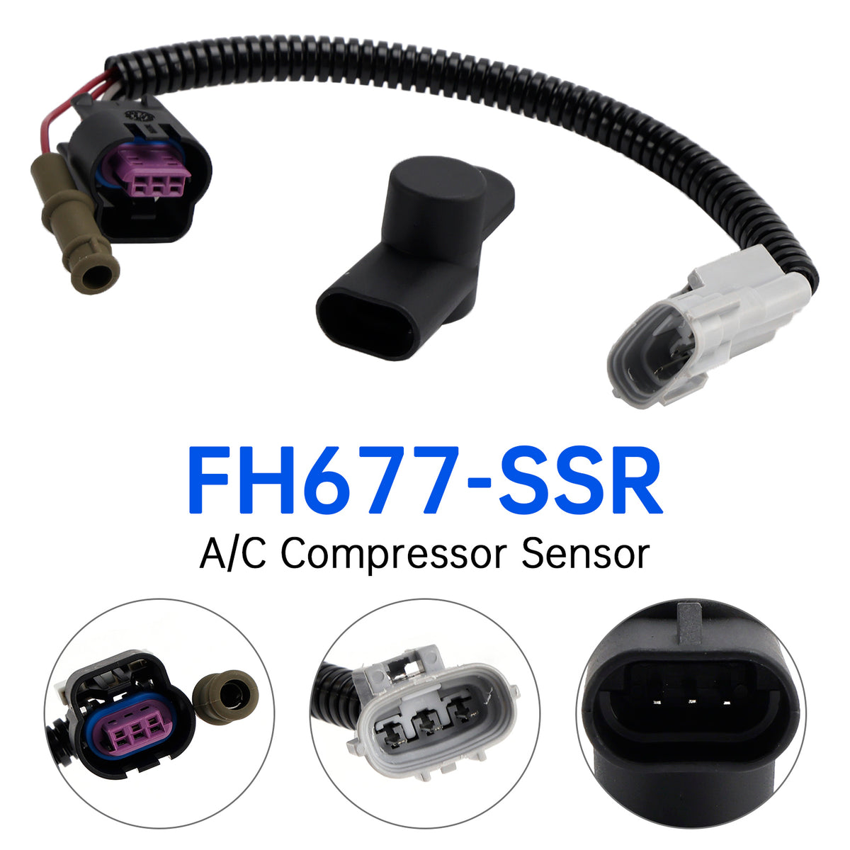 A/C Compressor Sensor for Toyota Tacoma 2.7L 4.0L 2005-2015 FH677-SSR