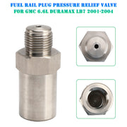 Fuel Rail Plug Pressure Relief Valve for GMC 6.6L Duramax LB7 2001-2004
