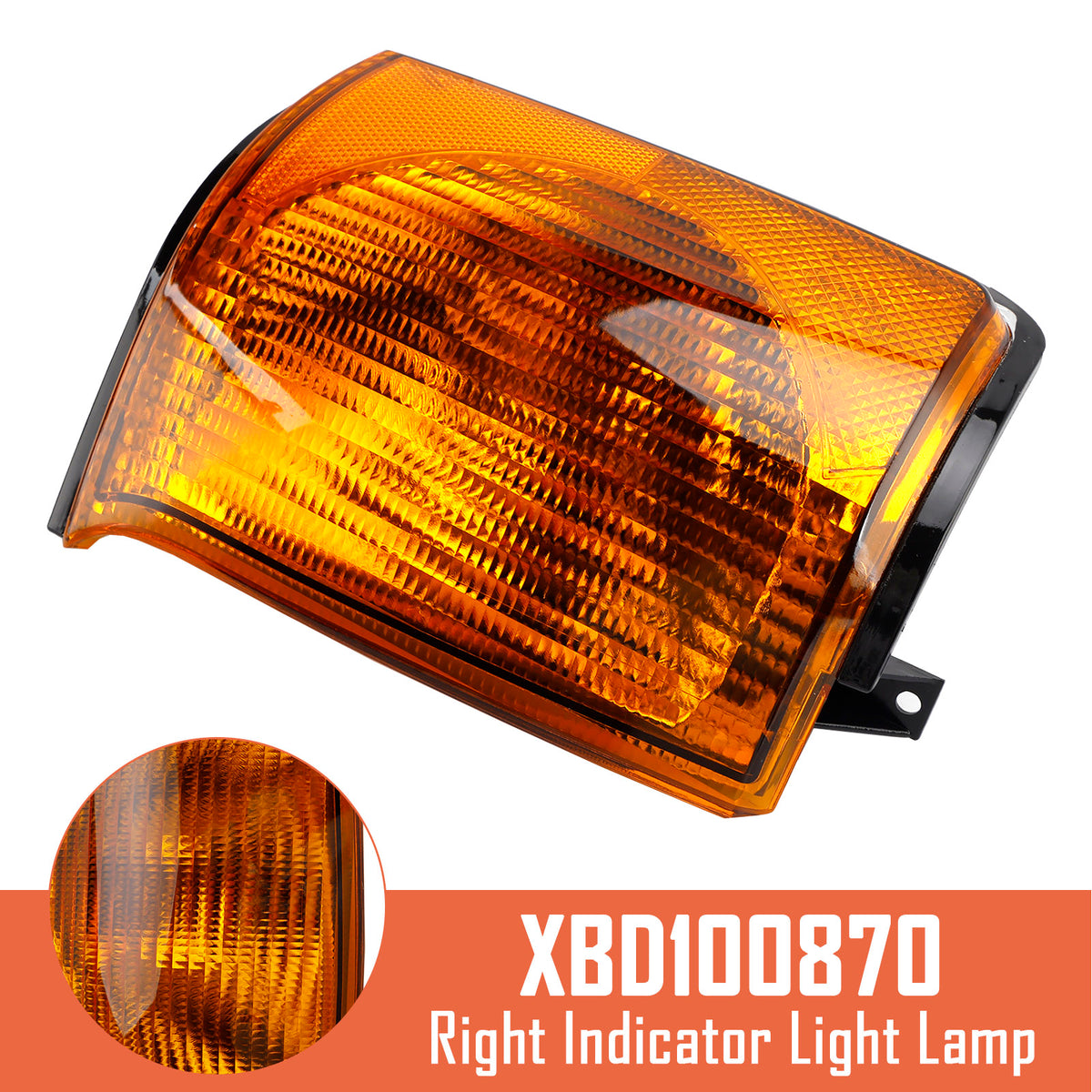 Right Indicator Light Lamp XBD100870 for Land Rover Discovery 2 Front L/H N/S