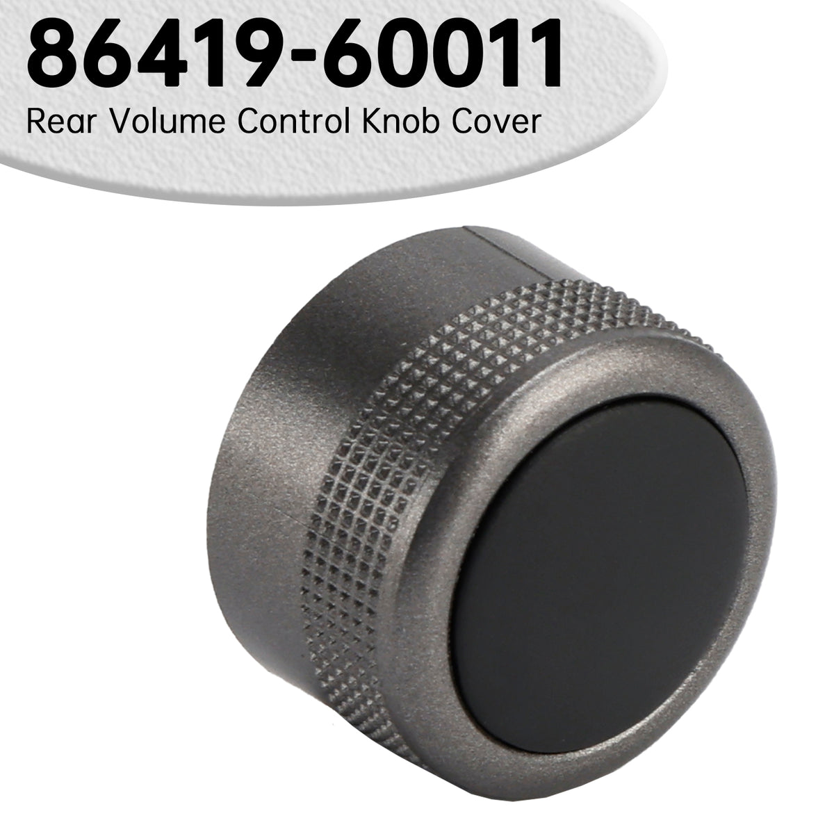 86419-60011 Rear Volume Control Knob Cover for Toyota Land Cruiser LC200 2010-18