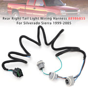 Rear Right Tail Light Wiring Harness 88986855 For Silverado Sierra 1999-2005