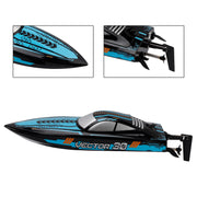 79508 Racing Boat 2.4GHz Water Cooling System RC Boat With 2 Batteries Toy Blue